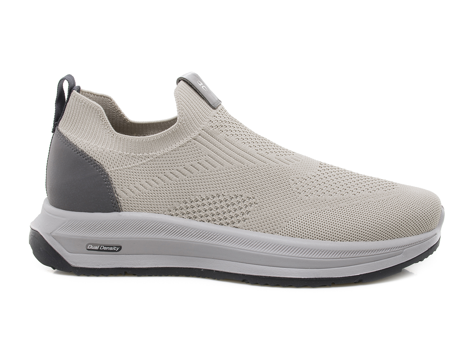 ETR05-17KNG6 KNIT ALVORADA UNIS ETRON PU PRETO/CINZA