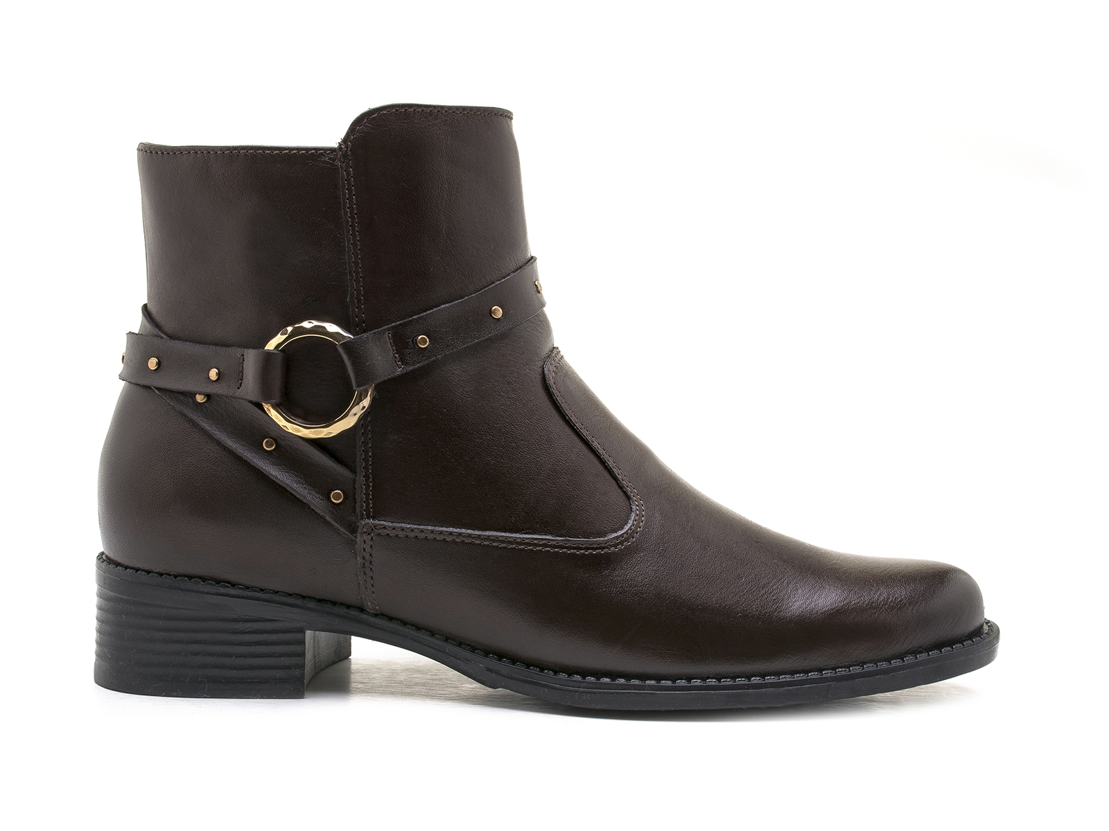 ES25-1SF01 SOFT CROMO CAFE SOLA BOTA ESTRELA PRETO