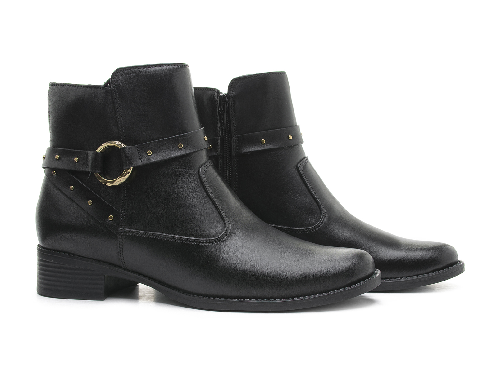 ES25-1SF00 SOFT CROMO PRETO SOLA BOTA ESTRELA PRETO